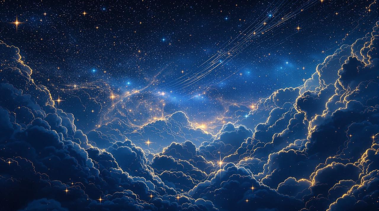 国产一级视频星空云纹背景